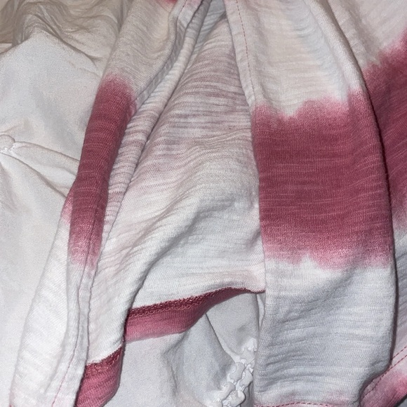 Old Navy - size large - SS Waiste Midi - pink and white dress - like new! - Picture 6 of 10